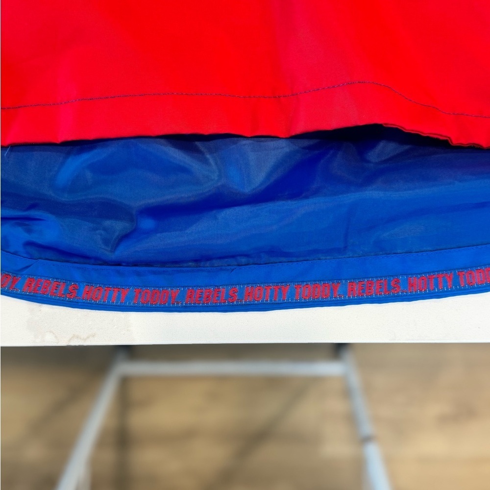 Colosseum Ole Ms Blue and Red Raincoat - Picture 11 of 12